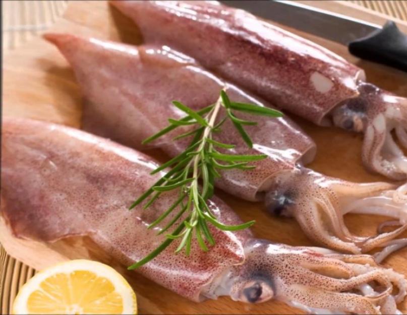 Маленькие кальмары рецепты приготовления. Рецепты блюд из кальмаров и морепродуктов