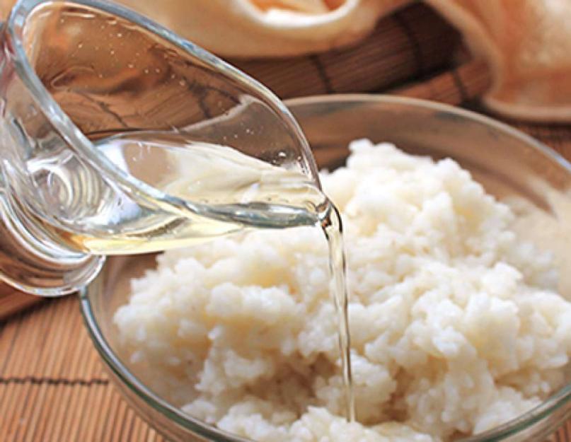 Рисовый уксус рецепт приготовления в домашних условиях. Используем рисовый уксус в домашних условиях. Чем он отличается от других видов уксуса