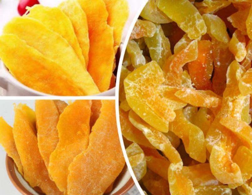 Манго сушеный полезные свойства. Полезные свойства манго, показания и противопоказания к применению