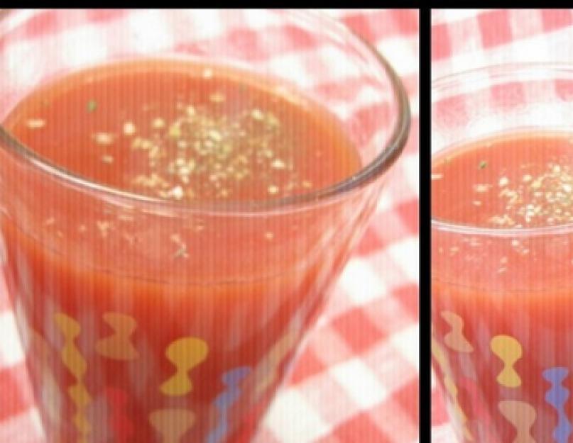 Как изготовить томатный сок в домашних условиях без соковыжималки? Томатный сок на зиму