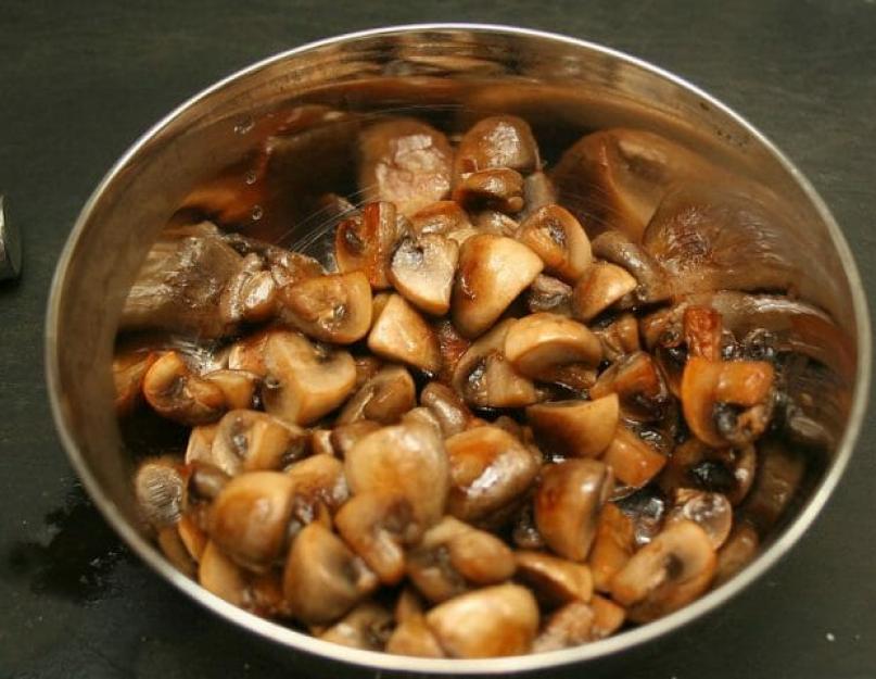 Грибы жар. Жареные грибы