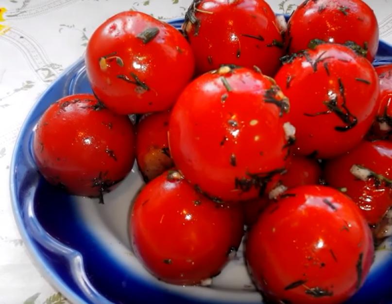 Малосольные помидоры быстрого приготовления в пакете. Помидоры соленые в пакете на зиму