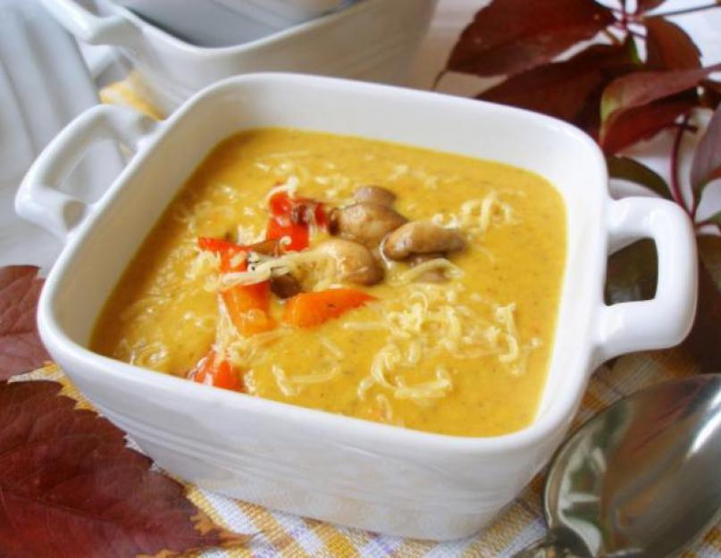 Суп из тыквы не пюре рецепт. Суп из тыквы: как быстро приготовить вкусный суп-пюре. Как приготовить суп из сырой тыквы