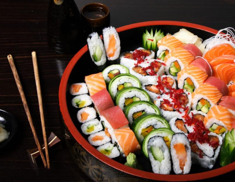 Суши — польза и вред для здоровья организма. Вред суши