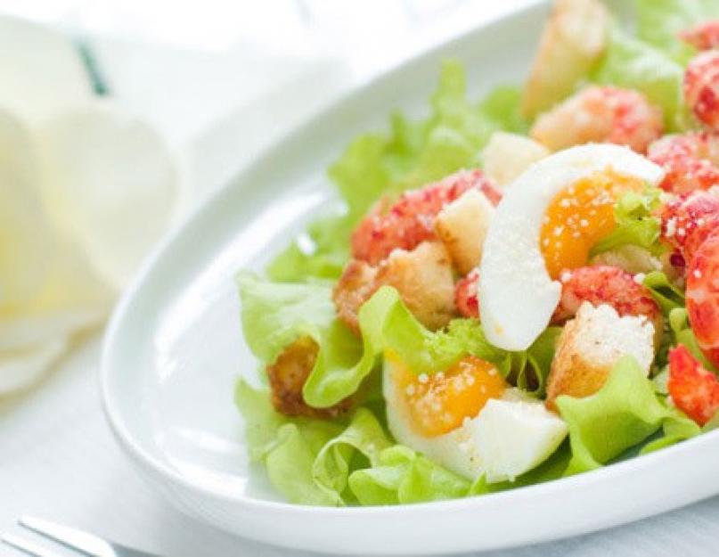   Салат с креветками - вкусные рецепты с фото. Как приготовить легкий креветочный салат пошагово