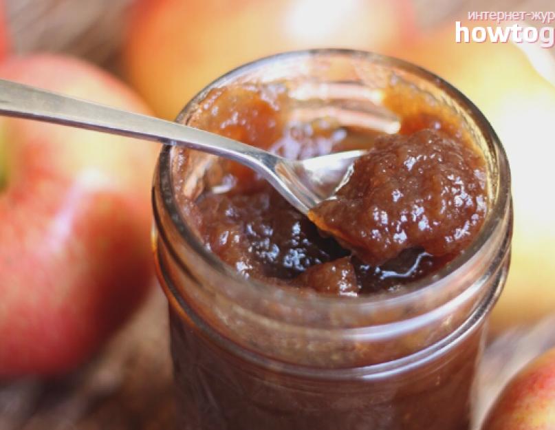 Сколько варить яблочное повидло? Традиционно вкусное яблочное повидло: самые простые рецепты