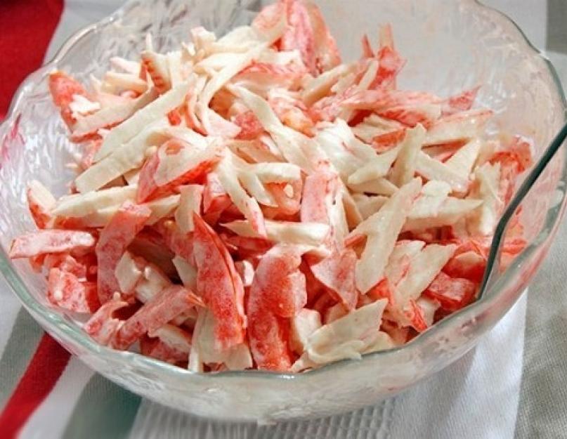 Салат «Красное море» — рецепты, способы приготовления. Салат «Красное море» со свеклой и крабовыми палочками