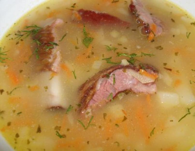 Гороховый суп со свиными косточками. Гороховый суп — лучшие рецепты. Как правильно и вкусно варить гороховый суп