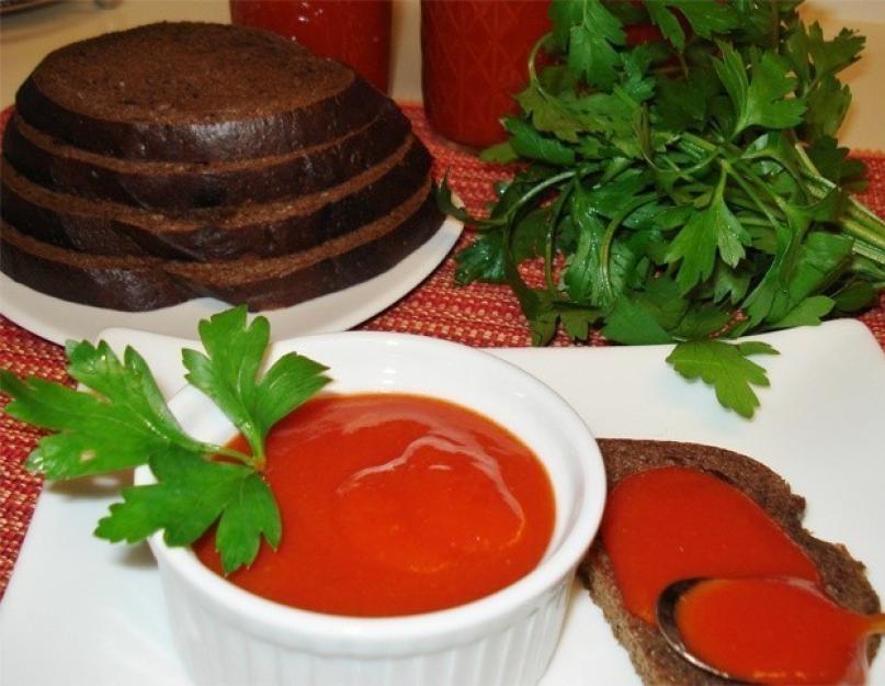 Как приготовить кетчуп из томатной пасты в домашних условиях: подборка рецептов. Домашний кетчуп на зиму «Помидорный