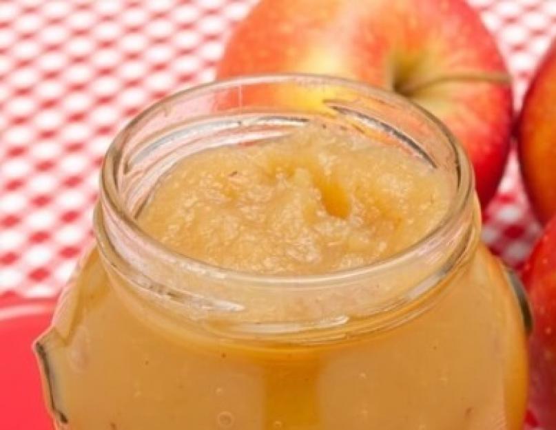 Faire de la confiture de pommes.  Confiture de pommes à base de fruits bouillis.  Une recette simple de confiture de pommes classique