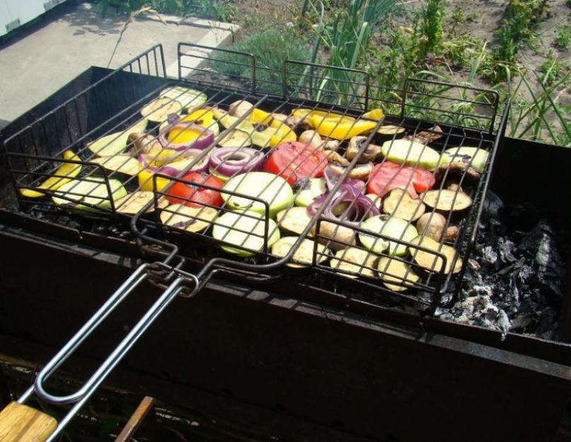 Как пожарить баклажаны на барбекю. Баклажаны на решетке — вкусное сочетание с шашлыком! Рецепты овощей на мангале