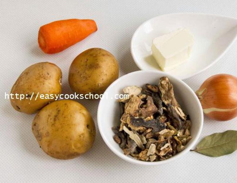 Суп из сухих грибов с картошкой рецепт. Приготовление грибного супа. Грибной суп из измельченных сушеных грибов с вареными яйцами