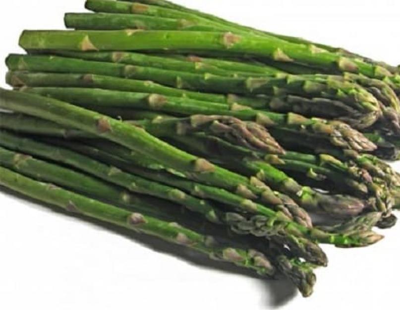 Quel est le nom scientifique de l'asperge ?  Asperges.  Types, composition, propriétés médicinales, contre-indications, recettes.  Qu'est-ce que l'asperge