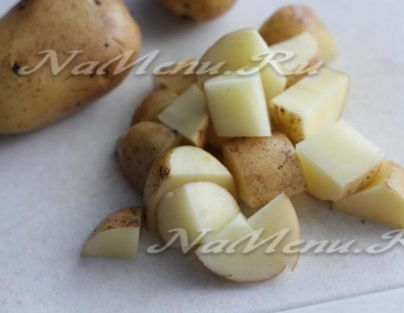 Картофель в рукаве в микроволновке. Как сварить картошку в микроволновке - пошаговые рецепты приготовления с фото. Картофельный пирог с мясом и кабачками