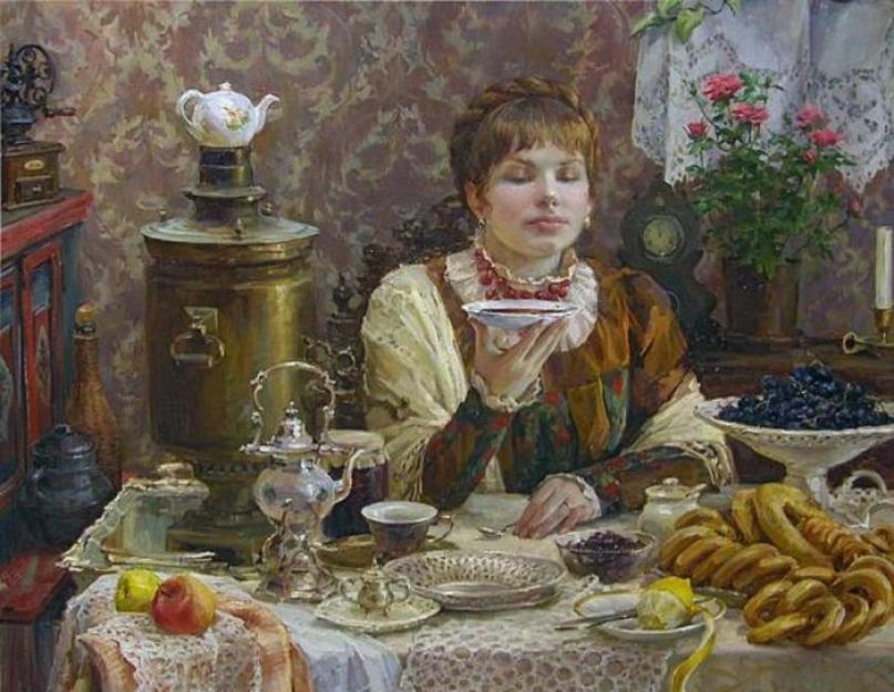 Русские чайные традиции. Как раньше подавали чай правила, полезные и сейчас