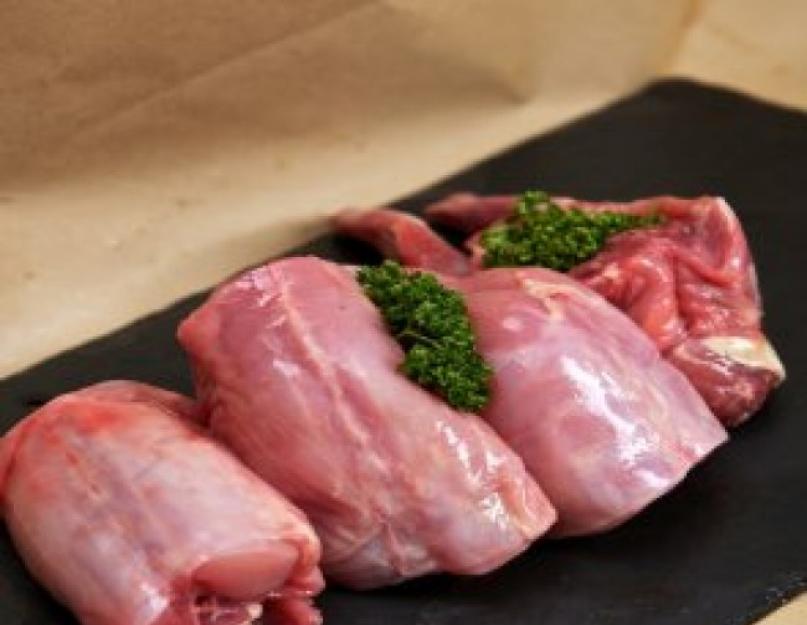 Нужно ли вымачивать кролика перед приготовлением. Как приготовить кролика, чтобы мясо было мягким. Рецепты кролика в различных соусах, секрет приготовления мягкого мяса