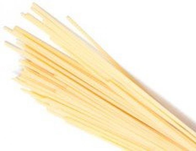 Итальянские спагетти названия. Виды итальянских макарон
