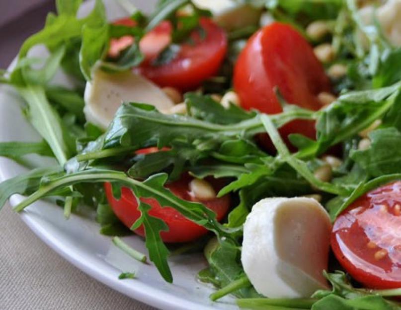 Салат с рукколой – полезные рецепты на каждый день. Салат из мидий с рукколой и фенхелем. Вкусные и простые салаты с рукколой