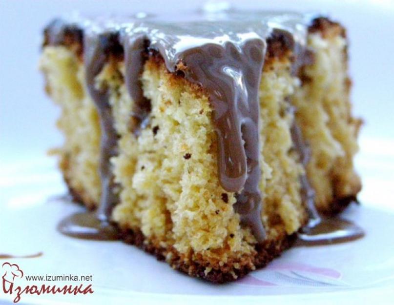 Biscuits au maïs.  Génoise de carême sans œufs Génoise à la farine de maïs