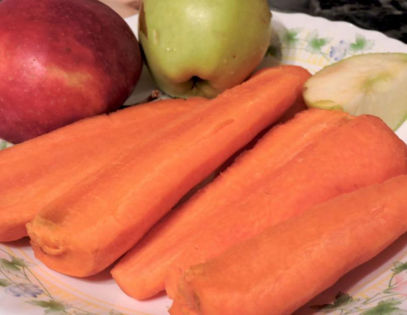 Приготовление яблочно морковного сока на зиму. Морковно-яблочный сок - польза и вред. Морковный сок стерилизованный