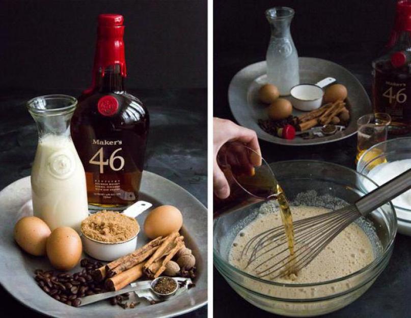 Рождественский напиток Egg nog