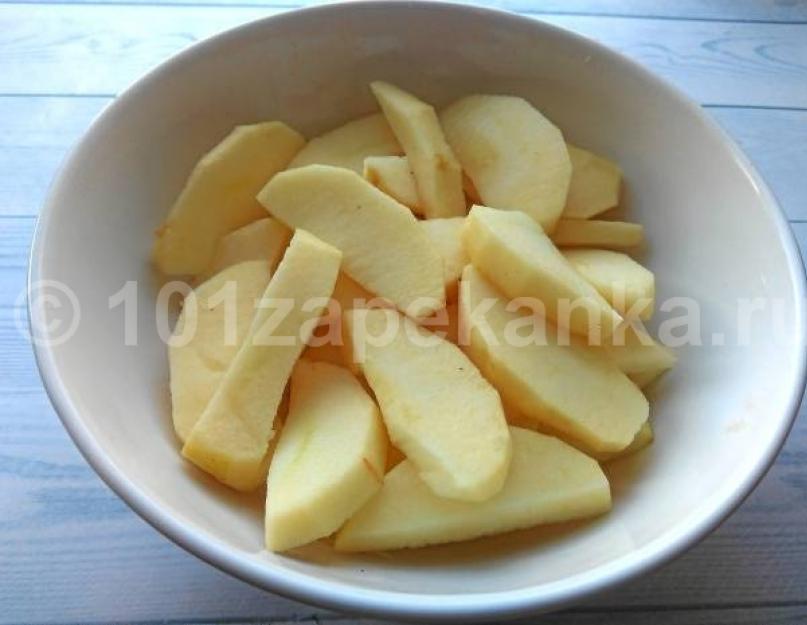  Рецепты запеканок с яблоками
