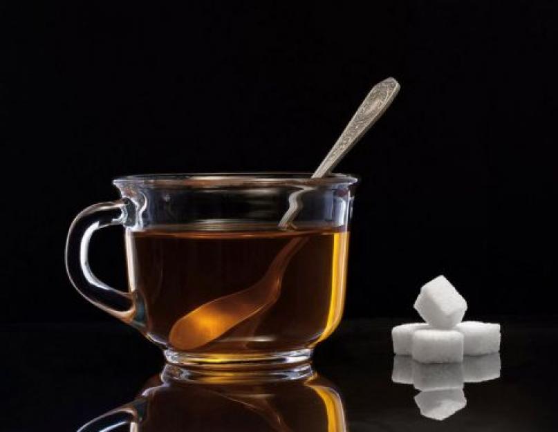 Калорийность чая. Какая калорийность зеленого чая с сахаром и без него