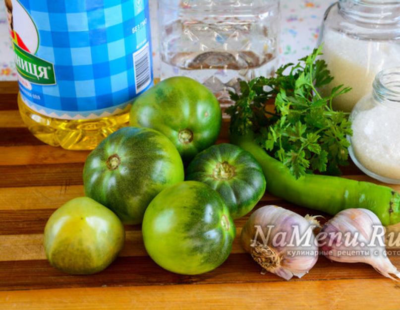 Аджика из зеленых помидор на зиму. Рецепт аджики из зелёных помидоров на зиму