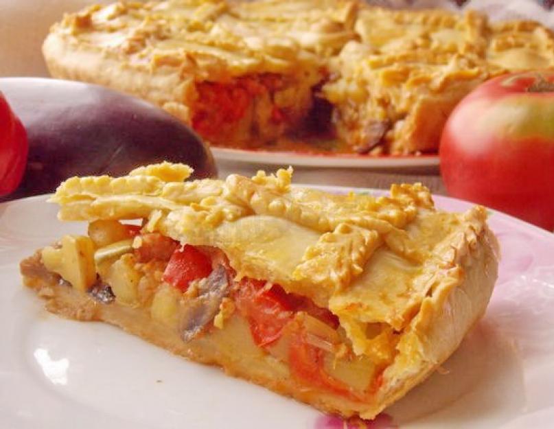 Пирог из кабачков с помидорами и сыром. Открытый пирог с кабачками