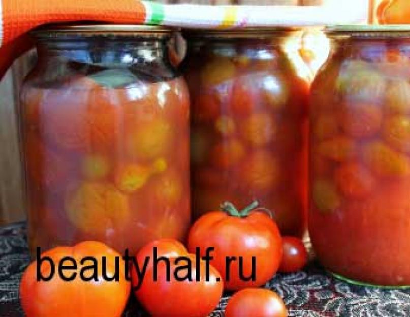 Как закрыть помидоры с готовым томатным соком. Консервированные помидоры в томатном соке: рецепт на зиму