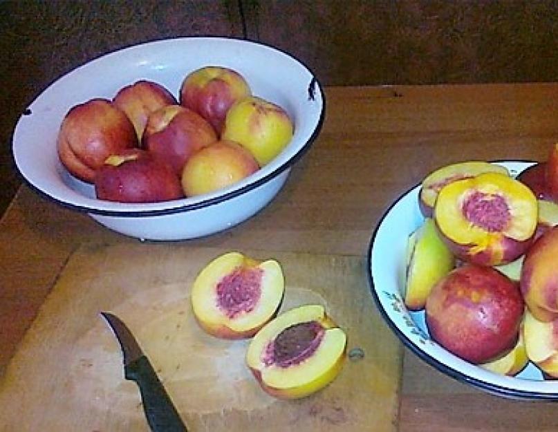 Компот из нектарина на зиму, простой рецепт. Быстрый компот из персиков на зиму (без стерилизации)