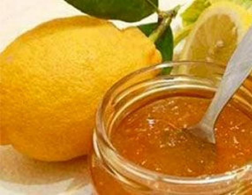 Варенье из имбиря. Джем лимонный: ингредиенты, рецепт приготовления
