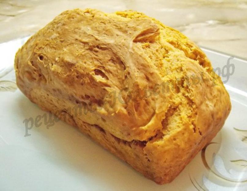 Бабушкин рецепт хлеба без дрожжей на кефире в духовке. Бездрожжевой хлеб на кефире в духовке: пошаговый рецепт с фото