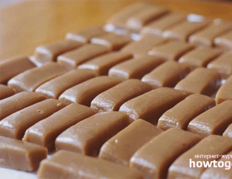 Ирис из шоколада. Домашние шоколадные ириски