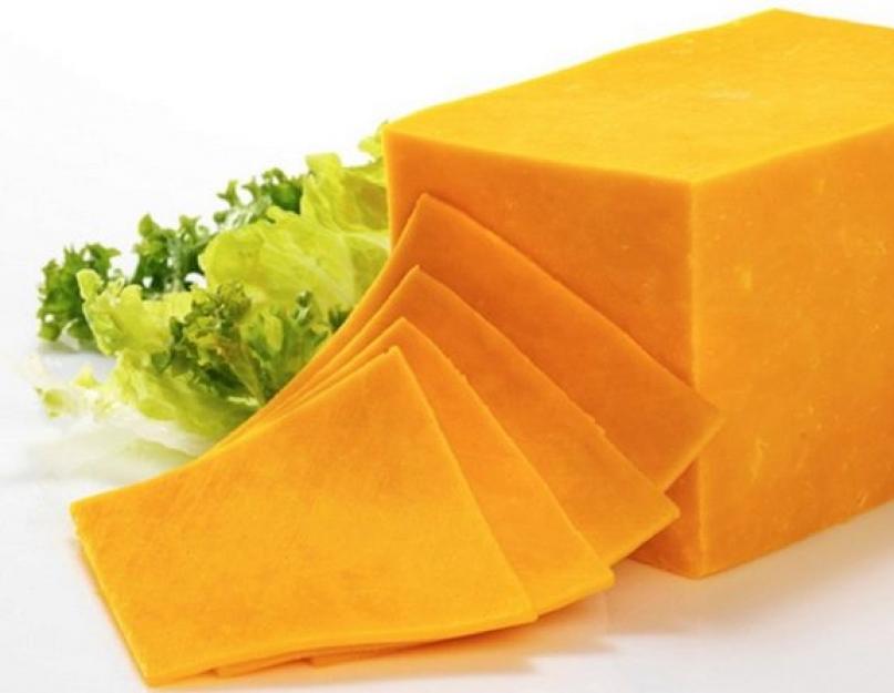 Состав сыра чеддер, его калорийность, а также фото и рецепты с этим сыром. Энциклопедия сыра