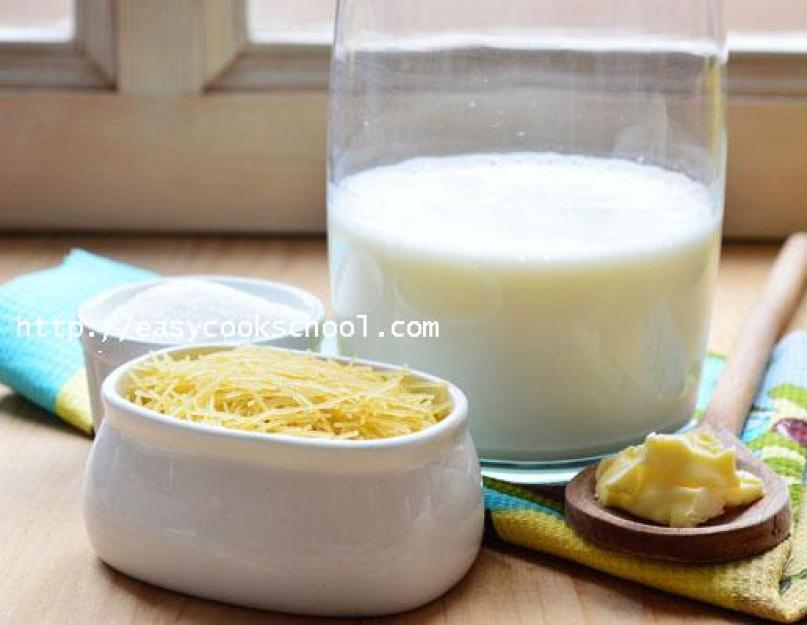 Рецепт: молочный суп с макаронами. Как приготовить молочный суп с вермишелью – лучшие рецепты. Сытный молочный суп с картофелем
