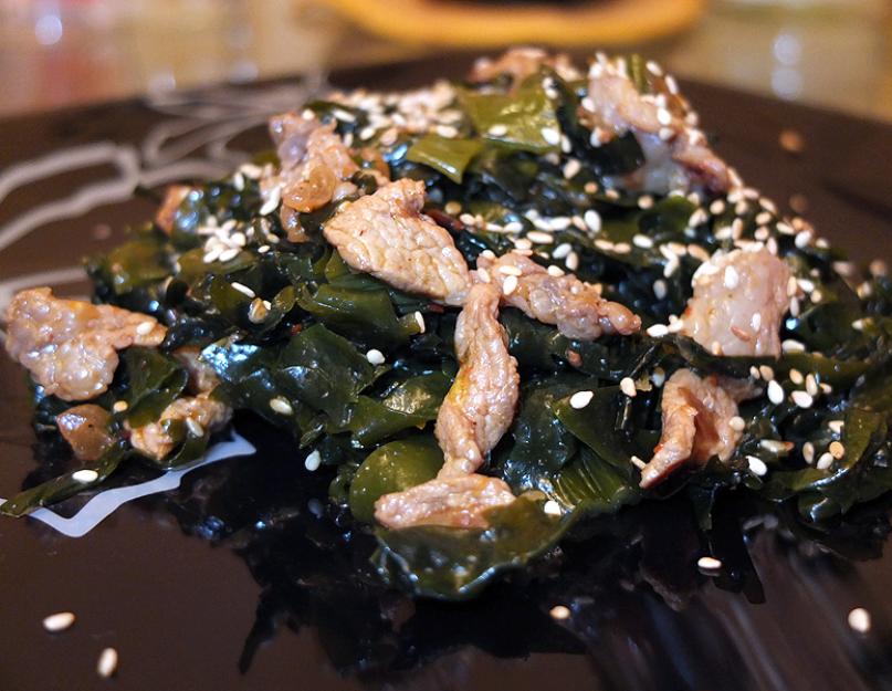 Что можно приготовить из морской капусты рецепты. Блюда из морской капусты. Салат из морской капусты – простой и полезный рецепт