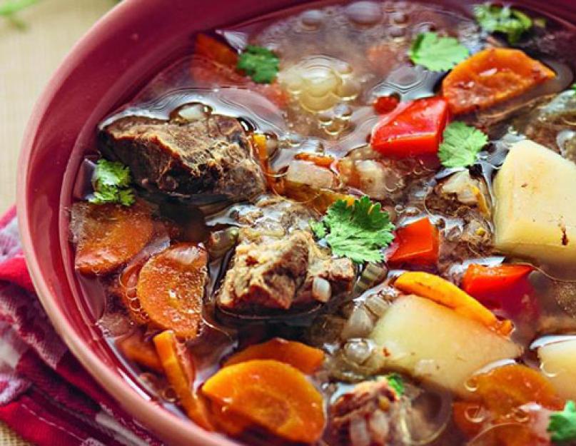 Суп из баранины: вкусные рецепты. Суп из баранины — подготовка продуктов. Суп из баранины по-шотландски