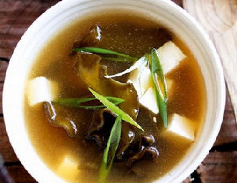 Как приготовить японский мисо-суп в домашних условиях. Мисо-суп в домашних условиях — рецепт с фото и видео