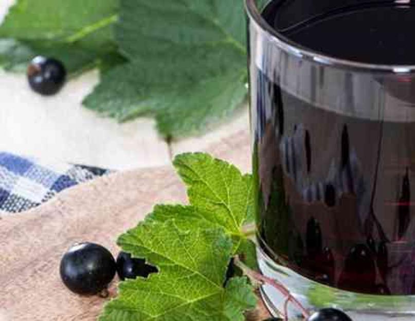 Vin de cassis à la maison : technologie de préparation.  Les meilleures recettes pour faire du vin de groseille à la maison