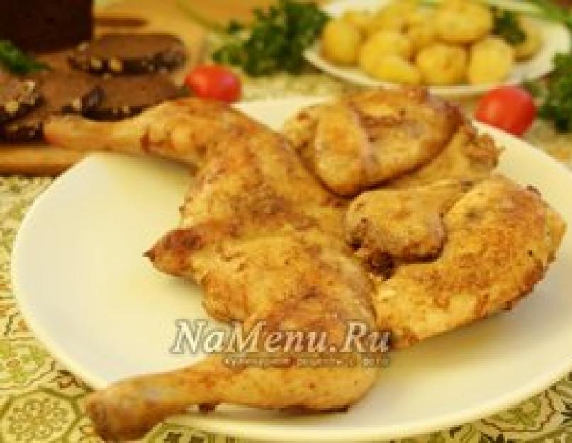 Горячее блюдо из курицы быстро и вкусно. Курица в духовке - рецепты с фото. Как приготовить птицу целиком с корочкой