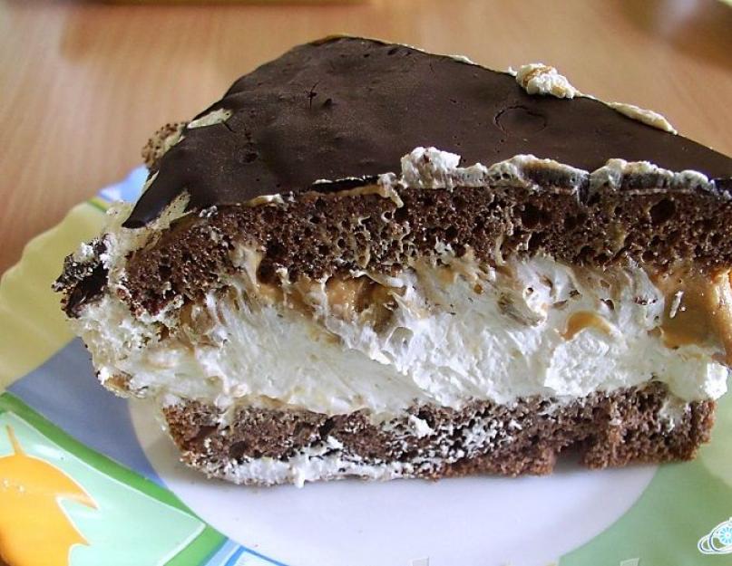 Как выглядит торт сникерс. Шоколадно-арахисовое наслаждение - торт «Сникерс