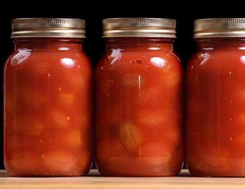 Консервированные помидоры в собственном соку. Помидоры в собственном соку на зиму: самые вкусные рецепты