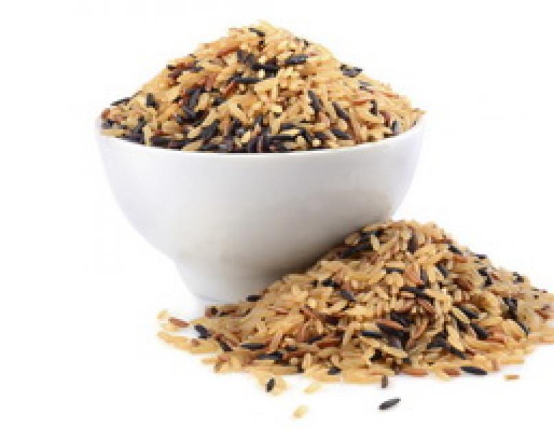 Riz blanc, brun, rouge, noir : avantages et inconvénients, teneur en calories d'une céréale unique.  Tout sur les avantages et les inconvénients du riz pour le corps.  Riz : avantages et inconvénients pour la santé humaine.  Types et utilisations de céréales