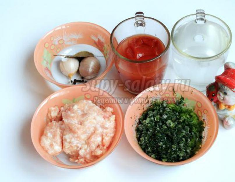 Рецепт мясных шариков в соусе. Рецепт: Мясные шарики в томатном соусе - запеченные в духовке