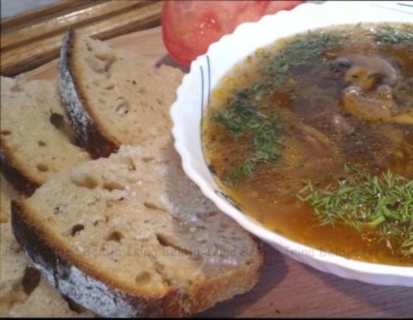Грибной суп – рецепт приготовления. Суп грибной из свежих грибов: рецепты