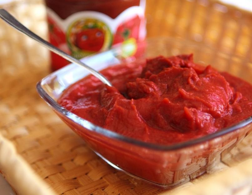 Рецепт сока из томатной пасты в домашних условиях. Как в домашних условиях сделать томатную пасту: лучший рецепт