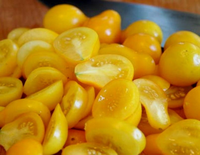 Можно ли закатывать желтые помидоры. Жёлтые помидоры — запасаемся витаминами на зиму. Заготовки из желтых помидор на зиму