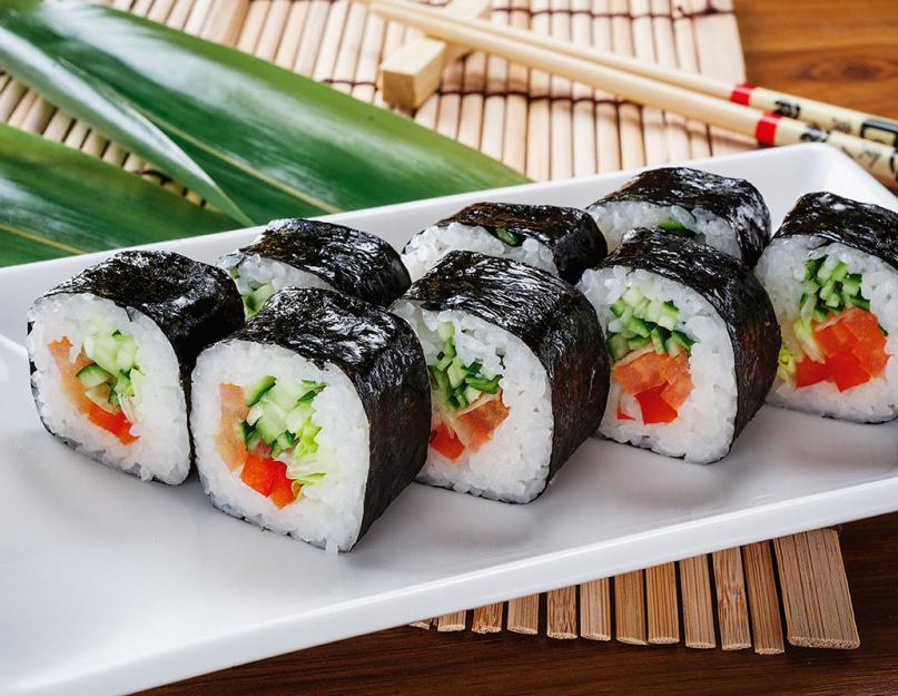 Суши и роллы: польза и вред. Польза и вред роллов и суши