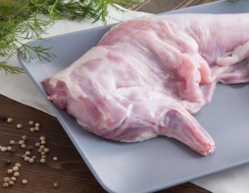 Сочный кролик в духовке. Как приготовить кролика чтобы мясо было мягким и сочным